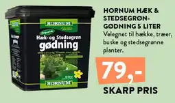 Plantorama Hornum Hæk & Stedsegrøn-gødning 5 liter tilbud