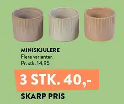 Plantorama MINISKJULERE tilbud