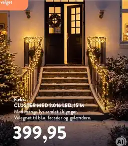 Plantorama CLUSTER MED 2.016 LED, 15 M tilbud