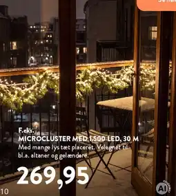 Plantorama MICROCLUSTER MED 1500 LED, 30 M tilbud
