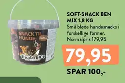 Plantorama SOFT-SNACK BEN MIX 1,8 KG tilbud