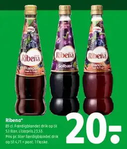 Coop 365 Ribena (færdigblandet drik) tilbud
