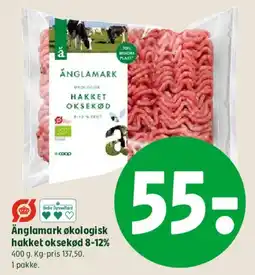Coop 365 Änglamark økologisk hakket oksekød 8-12% tilbud