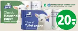 Coop 365 Lambi toiletpapir eller køkkenrulle (Classic) tilbud