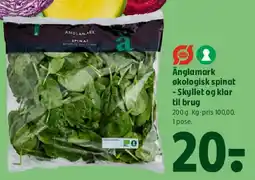 Coop 365 Änglamark økologisk spinat tilbud
