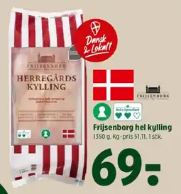 Coop 365 Frisjenborg hel kylling tilbud