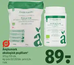 Coop 365 Änglamark økologisk psyllium tilbud