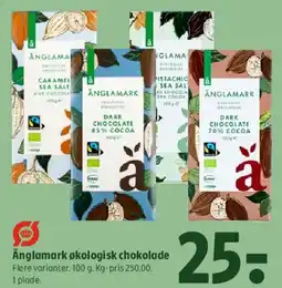 Coop 365 Änglamark økologisk chokolade tilbud
