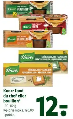 Coop 365 Knorr fond du chef eller bouillon tilbud