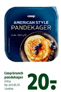 Coop 365 Coop brunch pandekager tilbud
