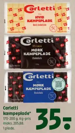 Coop 365 Carletti kæmpeplade tilbud