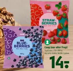 Coop 365 Coop bær eller frugt tilbud