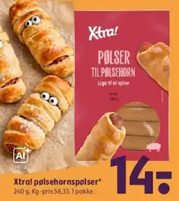 Coop 365 Xtra! pølsehornspølser tilbud