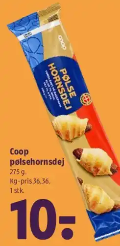 Coop 365 Coop pølsehornsdej tilbud
