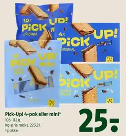 Coop 365 Pick-Up! 4-pak eller mini tilbud