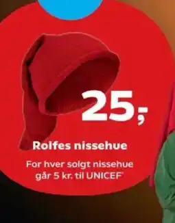 Kvickly Rolfes nissehue tilbud