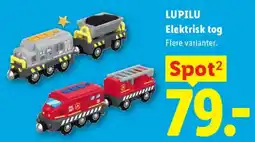 Lidl Lupilu Elektrisk tog tilbud