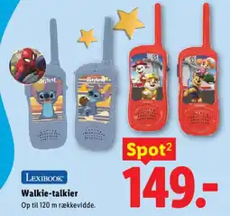 Lidl Lexibook Walkie-talkier tilbud