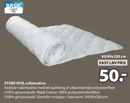 JYSK Store Mya rullemadras tilbud