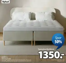 JYSK Dreamzone vollelva topmadras tilbud