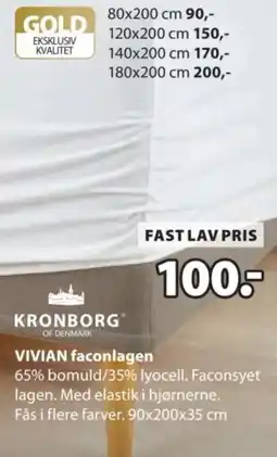 JYSK Kronborg Vivian faconlagen tilbud