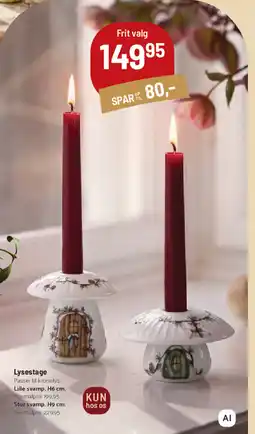 Kop & Kande Lysestage tilbud