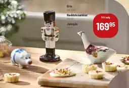 Kop & Kande Gris Nøddeknækker Julegås tilbud