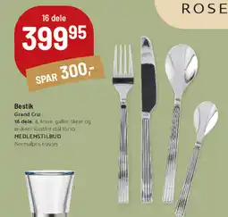 Kop & Kande Rose Grand Cru bestik tilbud