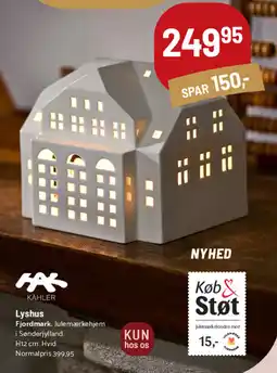 Kop & Kande Kähler Lyshus tilbud