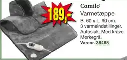 Harald Nyborg Camilo Varmetæppe tilbud