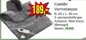 Harald Nyborg Camilo Varmetæppe tilbud