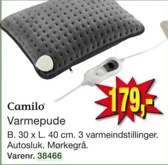 Harald Nyborg Camilo Varmepude tilbud