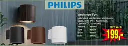 Harald Nyborg Philips Vægglampe Fylix tilbud