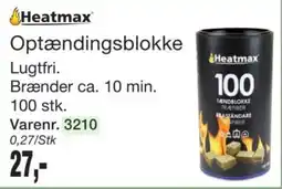 Harald Nyborg Heatmax optændingsblokke tilbud