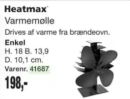 Harald Nyborg Heatmax Varmemølle tilbud