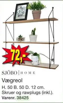 Harald Nyborg Sjöbo Home Vægrel tilbud