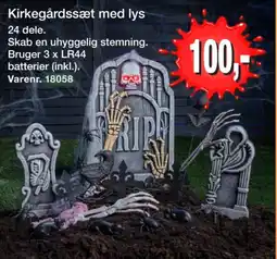 Harald Nyborg Kirkegårdssæt med lys tilbud