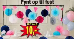 Harald Nyborg Pynt op til fest tilbud