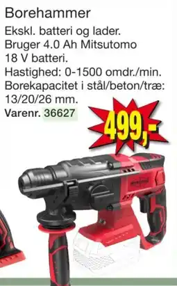 Harald Nyborg Mitsutomo Borehammer tilbud
