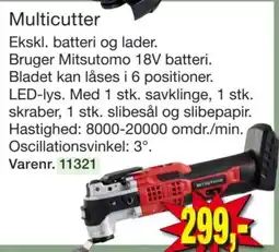 Harald Nyborg Mitsutomo Multicutter tilbud