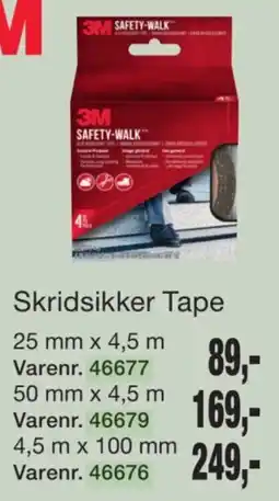 Harald Nyborg 3m skridsikker tape tilbud