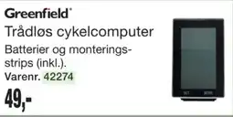 Harald Nyborg Greenfield Trådløs cykelcomputer tilbud