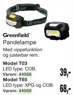 Harald Nyborg Greenfield Pandelampe tilbud