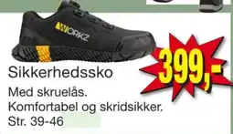 Harald Nyborg Workz sikkerhedssko tilbud