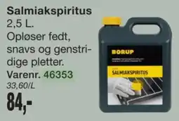 Harald Nyborg Borup salmiakspiritus tilbud