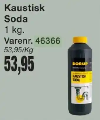 Harald Nyborg Borup kaustisk soda tilbud