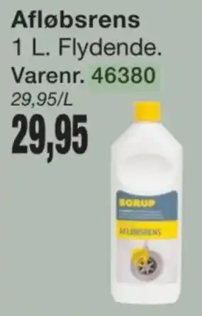 Harald Nyborg Borup afløbsrens tilbud