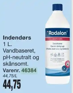 Harald Nyborg Rodalon indendørs tilbud