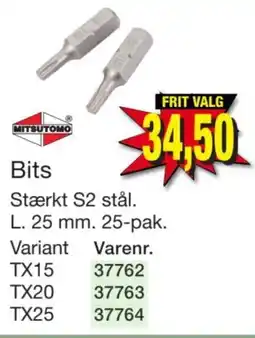 Harald Nyborg Mitsutomo Bits tilbud
