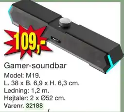 Harald Nyborg Navit Gamer-soundbar tilbud